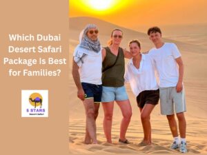 family desert safari Dubai